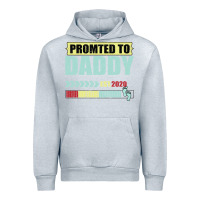 Heather Grey Promoted To Daddy Est 2020 Urban Hoodie - Bettercallsaul