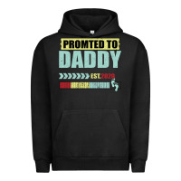 Pigment Black Promoted To Daddy Est 2020 Urban Hoodie - Bettercallsaul