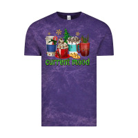 Cloud Purple coffee cups current mood Vintage Tee - texasbilliewilder