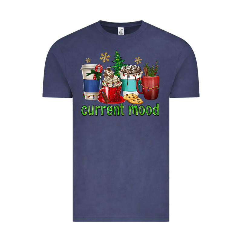 Coffee Cups Current Mood Vintage Tee by texasbilliewilder | Teevron