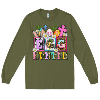 Army Green egg hunter Long Sleeve Tee - AdoDesignShop