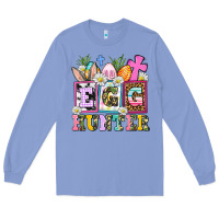 Colony Blue egg hunter Long Sleeve Tee - AdoDesignShop