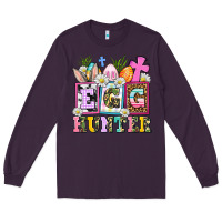 Plum egg hunter Long Sleeve Tee - AdoDesignShop