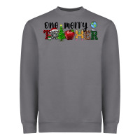 Storm one merry teacher Heavyweight Sweatshirt - RanaPortraitStore