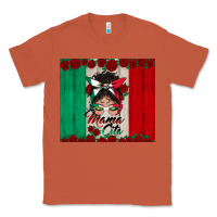 Copper mexican messy bun mamacita Classic Tee - BundleAndBundleShop