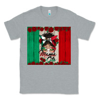 Heather Grey mexican messy bun mamacita Classic Tee - BundleAndBundleShop