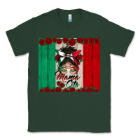 Sports Green mexican messy bun mamacita Classic Tee - BundleAndBundleShop