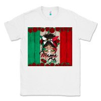 White mexican messy bun mamacita Classic Tee - BundleAndBundleShop