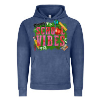 Vintage Denim school vibes Vintage Hoodie - texasbilliewilder