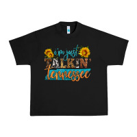 Black i'm just talking tennessee Urban Heavy Tee - HRA Design Shop