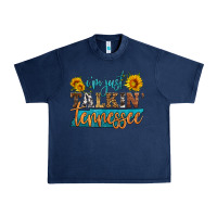 Navy i'm just talking tennessee Urban Heavy Tee - HRA Design Shop