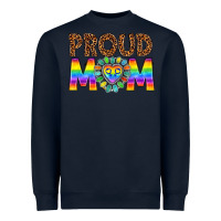 Navy proud mom lgbtq Heavyweight Sweatshirt - texasbilliewilder