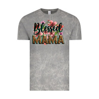 Cloud Rock flowers blessed mama Vintage Tee - Zillion Design Studio