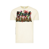 Vintage Arctic flowers blessed mama Vintage Tee - Zillion Design Studio