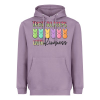 Lavender treat all peeps with kindness Heavyweight Hoodie - MaliasSmallBusiness