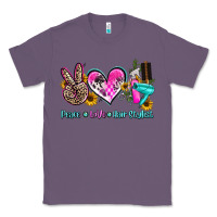 Lavender peace love hair stylist Classic Tee - AdoDesignShop