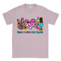 Peace Love Hair Stylist Classic Tee | Teevron