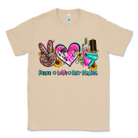 Mushroom peace love hair stylist Classic Tee - AdoDesignShop