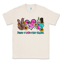 Natural peace love hair stylist Classic Tee - AdoDesignShop