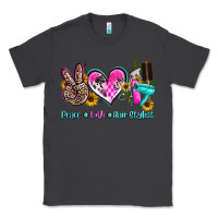 Smoke peace love hair stylist Classic Tee - AdoDesignShop