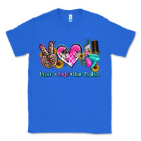 True Royal peace love hair stylist Classic Tee - AdoDesignShop