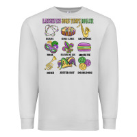 Dove Grey laissez les bons temps rouler Premium Sweatshirt - MaliasSmallBusiness