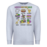 Heather Grey laissez les bons temps rouler Premium Sweatshirt - MaliasSmallBusiness