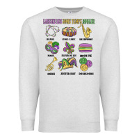Oatmeal Heather laissez les bons temps rouler Premium Sweatshirt - MaliasSmallBusiness