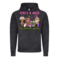 Vintage Black coffee and weed my favorite plants Vintage Hoodie - Zillion Design Studio