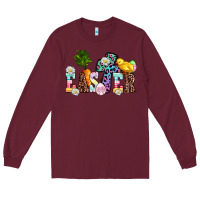 Burgundy easter Long Sleeve Tee - AdoDesignShop
