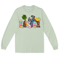 Matcha easter Long Sleeve Tee - AdoDesignShop