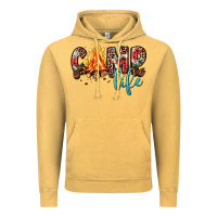 Vintage Mustard camp life Vintage Hoodie - JahusDesignShop