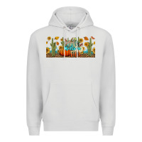 Dove Grey welcome fall Premium Hoodie - BundleAndBundleShop