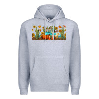 Heather Grey welcome fall Premium Hoodie - BundleAndBundleShop