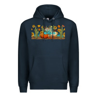 Navy welcome fall Premium Hoodie - BundleAndBundleShop