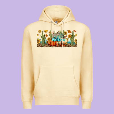 Welcome Fall Premium Hoodie Designed By Bundleandbundleshop