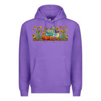 Purple welcome fall Premium Hoodie - BundleAndBundleShop