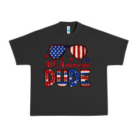 Pigment Black All American dude Urban Heavy Tee - Neo Western