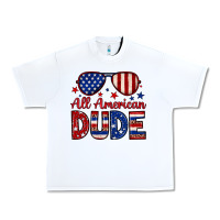 White All American dude Urban Heavy Tee - Neo Western