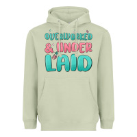 Matcha overworked underlaid Heavyweight Hoodie - MaliasSmallBusiness