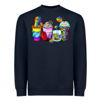 Navy pride coffee cups Heavyweight Sweatshirt - Zillion Design Studio