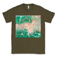 Army Green green glitter Classic Tee - JahusDesignShop