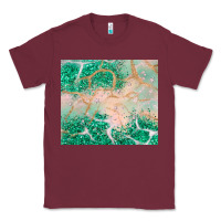 Burgundy green glitter Classic Tee - JahusDesignShop