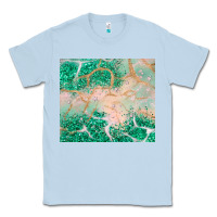 Dusty Blue green glitter Classic Tee - JahusDesignShop