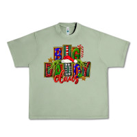 Oil Green Christmas big daddy claus Urban Heavy Tee - FaDigitalArtStudio