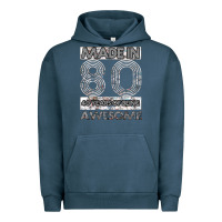 Pigment Midnight Navy Born in 1980 Womens Urban Hoodie - Bettercallsaul