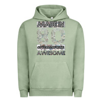 Pigment Oil Green Born in 1980 Womens Urban Hoodie - Bettercallsaul