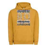Pigment Peanut Butter Born in 1980 Womens Urban Hoodie - Bettercallsaul