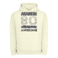 Pigment Pistachio Born in 1980 Womens Urban Hoodie - Bettercallsaul