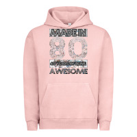 Pigment Salmon Born in 1980 Womens Urban Hoodie - Bettercallsaul
